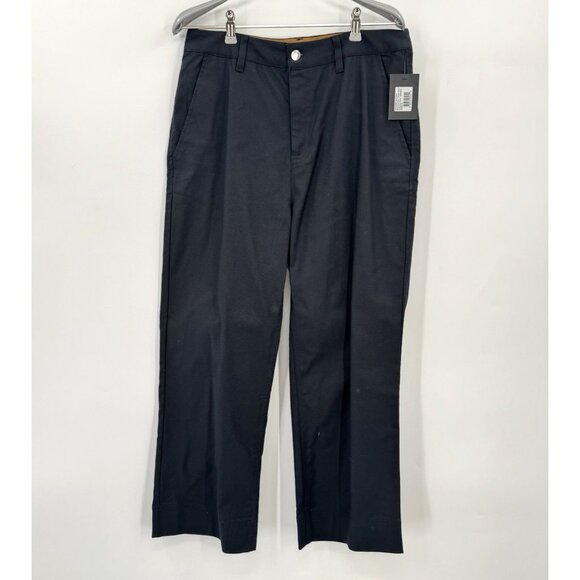 Backcountry Timber Cove Cropped Pants in Black size 10 Women's Cotton Twill - Picture 1 of 10